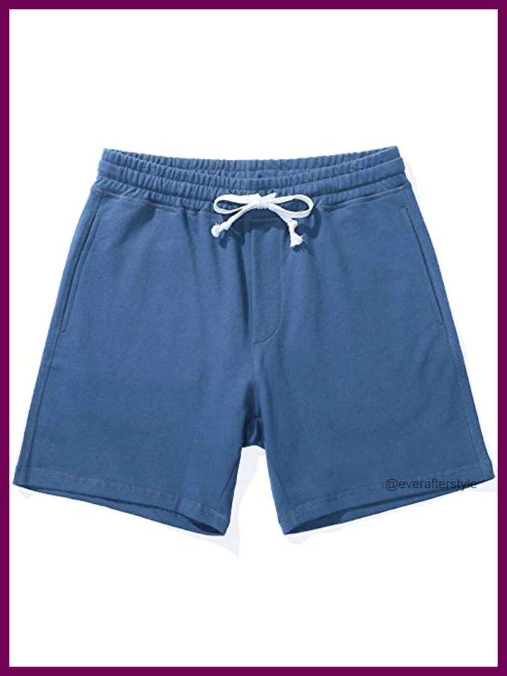 Men's Cotton Sweat Shorts 5.5" Inseam Elastic Waist Pockets Workout